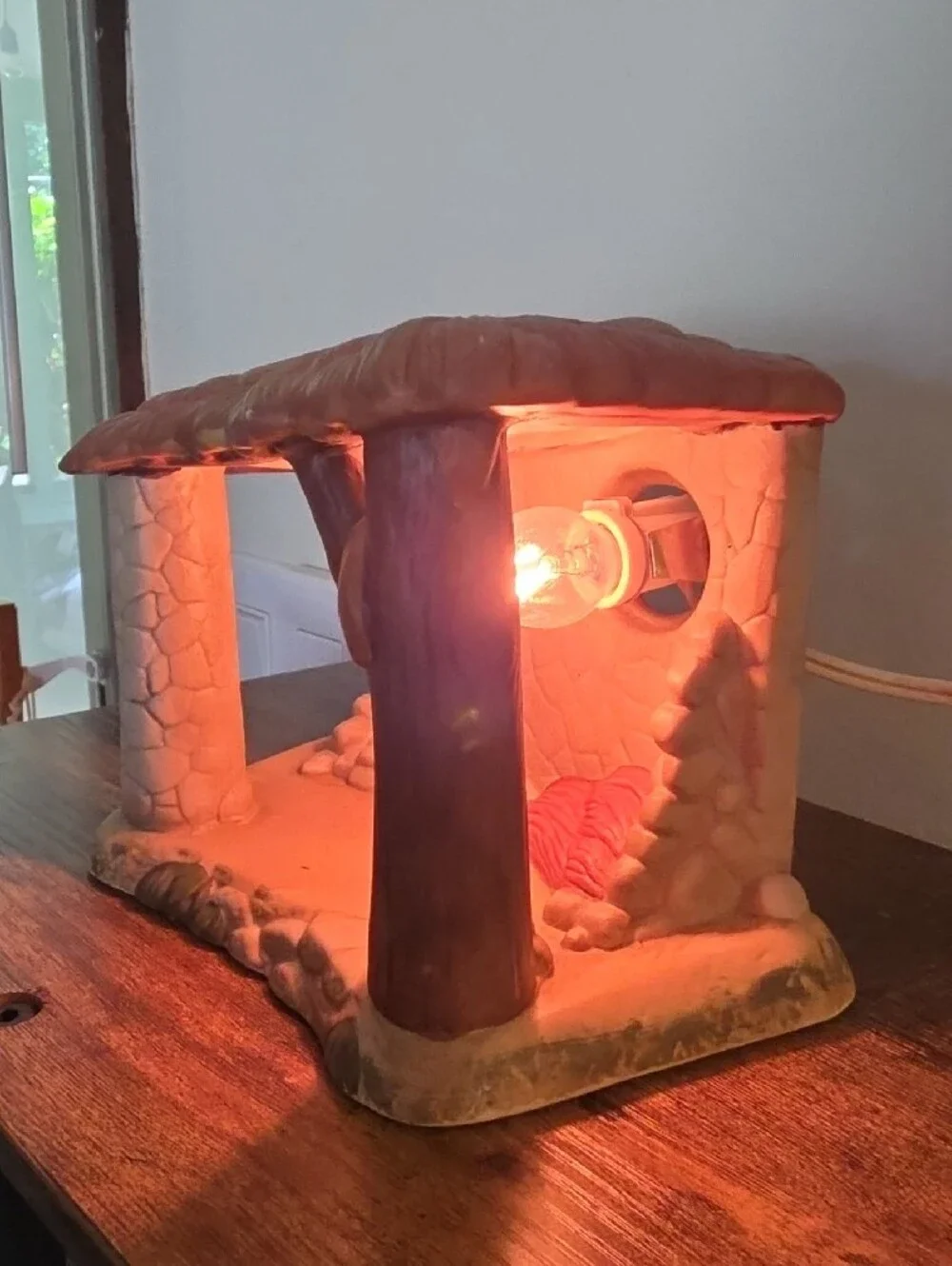Ceramic Nativity Christmas Village Manger